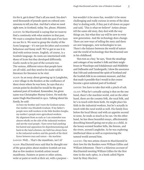 Arts of Resistance by Alexander Moffat and Alan Riach sampler