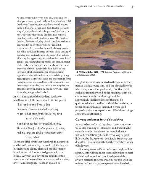 Arts of Resistance by Alexander Moffat and Alan Riach sampler