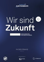 Wir sind Zukunft - Die Welt der Elektroberufe - In der Praxis