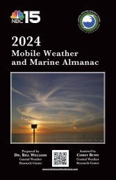 Mobile Weather and Marine Almanac 2024