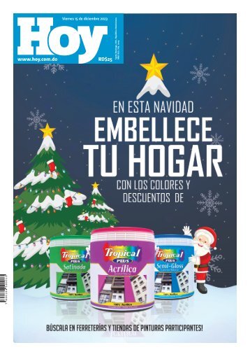 Edición impresa, viernes 15 de diciembre de 2023