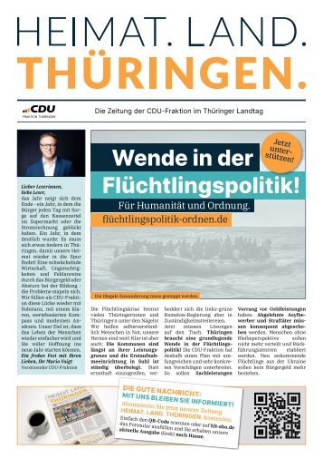 HEIMAT. LAND. THÜRINGEN. Sonderausgabe