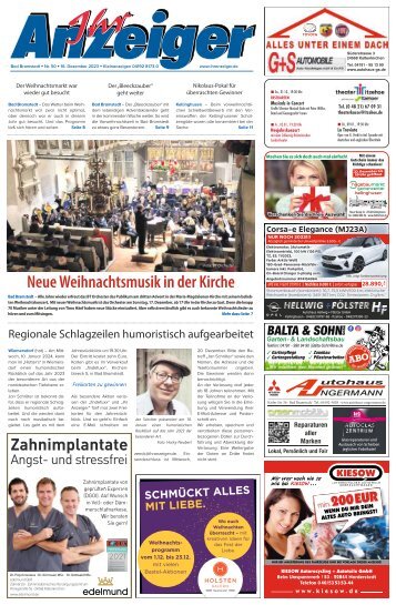 Ihr Anzeiger Bad Bramstedt 50 2023