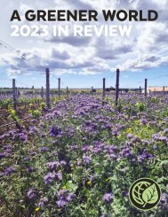 A Greener World's 2023 Year in Review