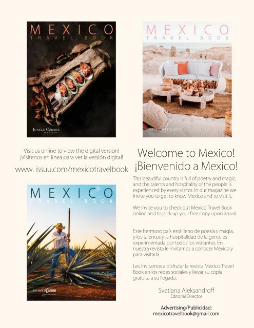 Mexico Travel Book Winter-Spring 2022