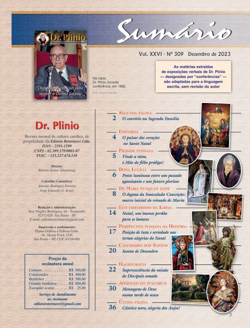 Revista Dr Plinio 309 