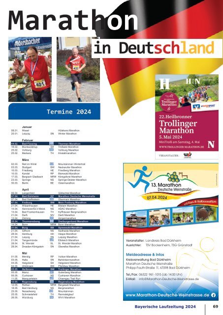 Bayerische Laufzeitung 2024