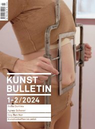 Kunstbulletin Januar/Februar 2024