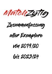Matchzytig / Matchprogramm Zusammenfassung 2019720 - Vorrunde 2023/24