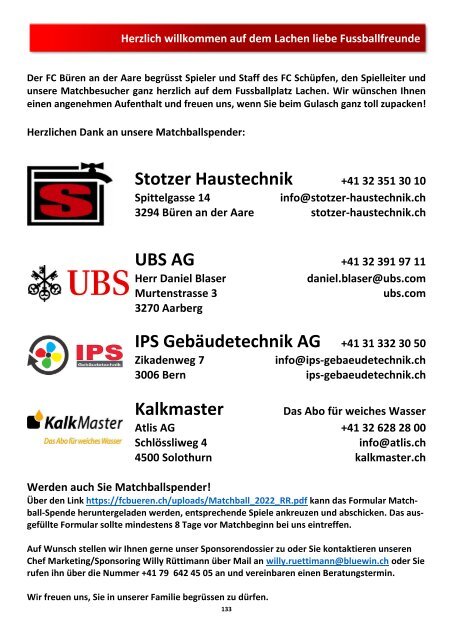 Matchzytig / Matchprogramm Zusammenfassung 2019720 - Vorrunde 2023/24