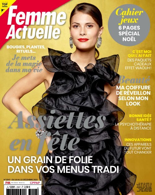 Une couronne d'étoiles en papier pour Noël : Femme Actuelle Le MAG