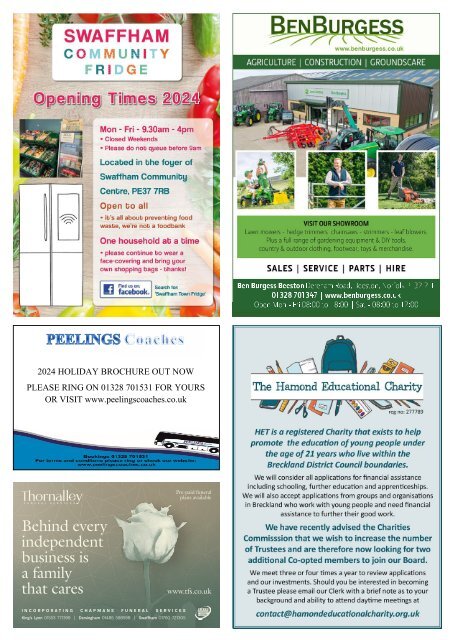 Swaffham Newsletter