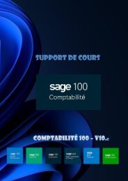 Support de cours Sage comptabilité 100 version10