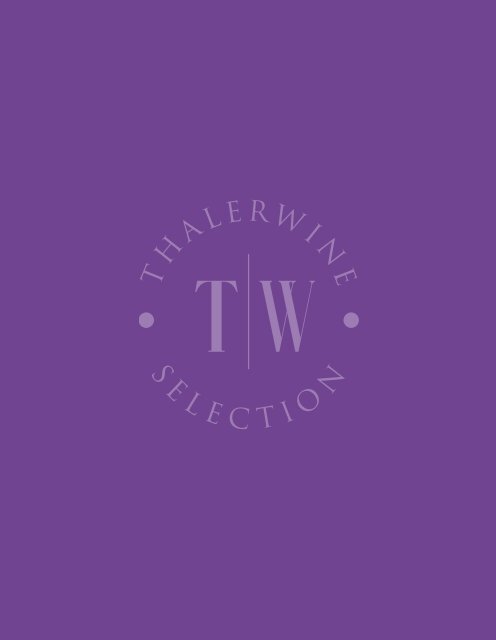 Thalerwine-Selection