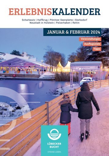 Erlebniskalender Lübecker Bucht Januar & Februar 2024 