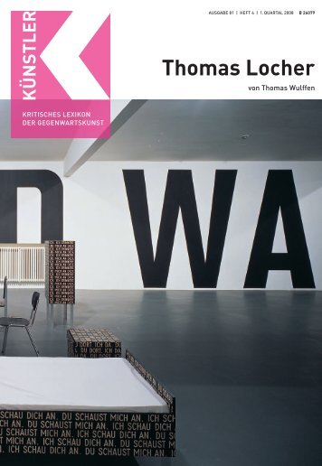 Thomas Loche - Zeit Kunstverlag