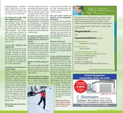 altlandkreis - das Magazin für den westlichen Pfaffenwinkel - Ausgabe Januar/Februar 2024