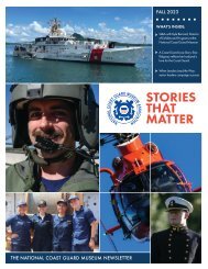 National Coast Guard Museum Association Newsletter (Fall 2023)