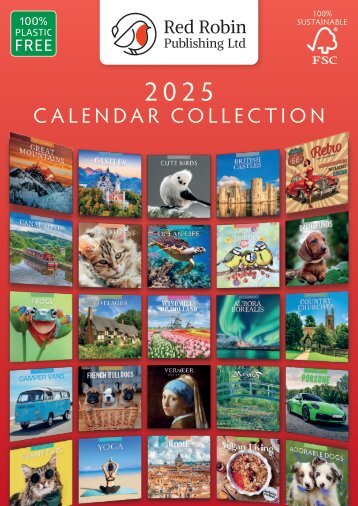 Red Robin Publishing - 2025 Calendar Collection