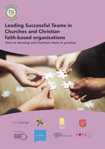 Leading Successful teams in Churches and Christian faith-based organisations