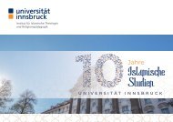 10 Jahre Islamisch-Theologische Studien