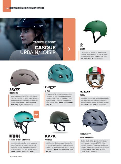 Catalogue Culture Vélo 2024