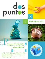 Dos:Puntos - La revista de Godoy Córdoba - Edición Diciembre 2023