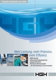 Download Prospekt (838 KB) - HGH GmbH & Co. KG
