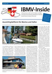 Aussichtsplattform für Marina und Hafen - IBMV - Internationaler ...