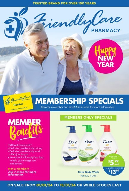 FriendlyCare Pharmacy January Catalogue