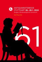 Antiquariatsmesse Stuttgart 2024 - Katalog