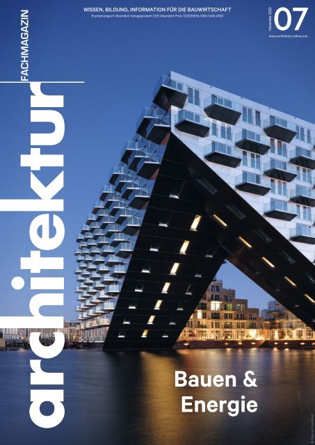 architektur FACHMAGAZIN Ausgabe 7 2023