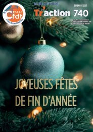 Le bulletin de traction FGAAC-CFDT 740 décembre 2023