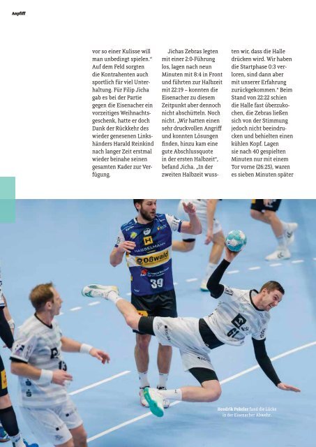 ZEBRA Hallenheft THW Kiel vs. TSV Hannover-Burgdorf, 20.12.2023 in Kiel