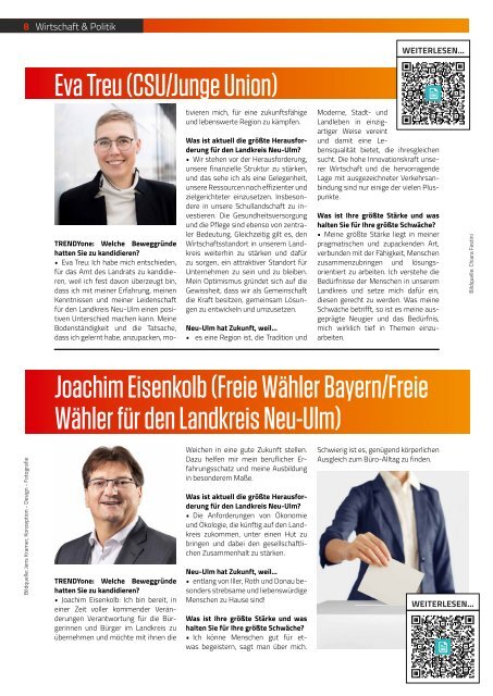 TRENDYone | Das Magazin – Ulm – Januar 2024