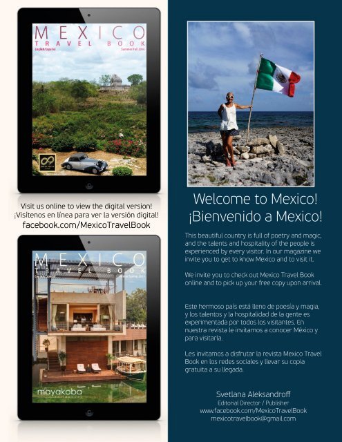 Mexico Travel Book Winter-Spring 2017
