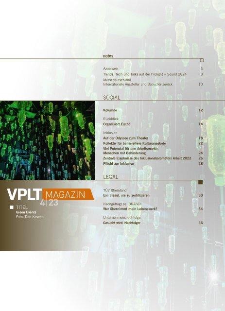VPLT Magazin 103
