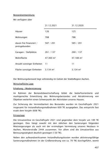 Beteiligungsbericht 2021