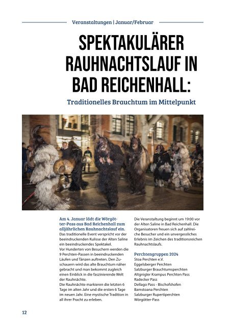 GO Bad Reichenhall Magazin | Januar/Februar 2024