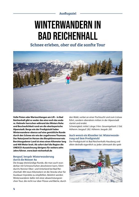 GO Bad Reichenhall Magazin | Januar/Februar 2024