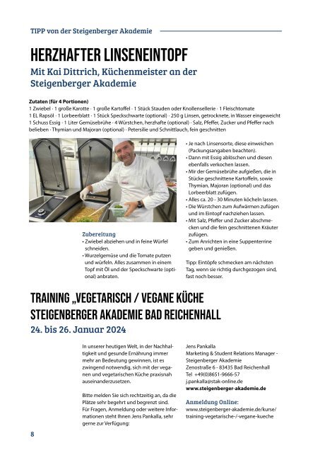 GO Bad Reichenhall Magazin | Januar/Februar 2024