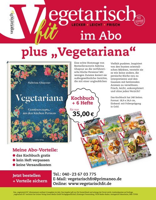 Vegetarisch fit 07/2023