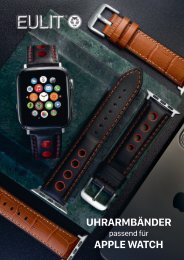 EULIT-Broschüre Uhrarmbänder passend für APPLE WATCH 2024