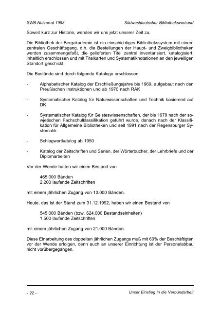 Südwestdeutscher Bibliotheksverbund - Verbundzentrale - SWOP