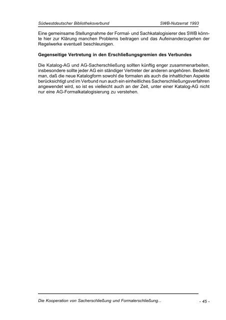 Südwestdeutscher Bibliotheksverbund - Verbundzentrale - SWOP