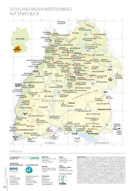 GOLFLand Baden-Württemberg 2024