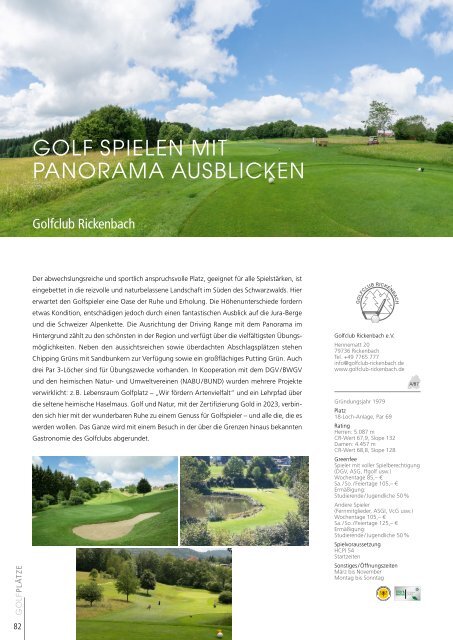 GOLFLand Baden-Württemberg 2024