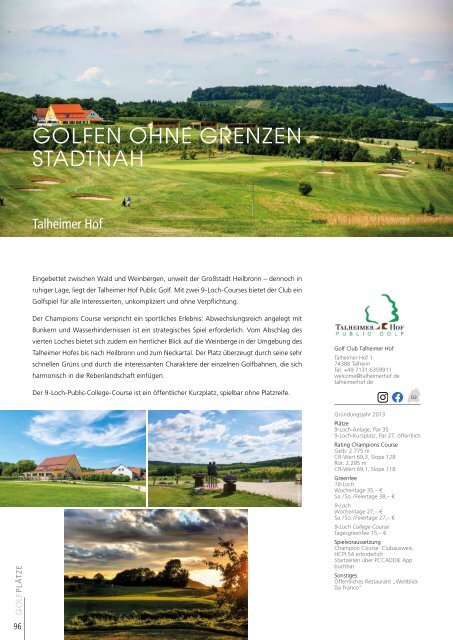 GOLFLand Baden-Württemberg 2024