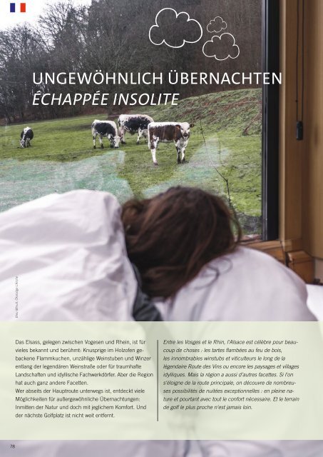 Das Magazin für den Schwarzwald- und Elsass-Golfurlaub 2024