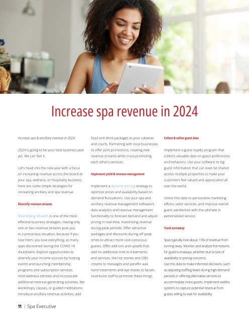 Spa Executive December 2023